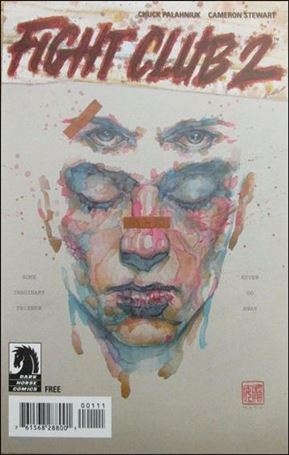 Fight Club 2 issue Ashcan-B Direct Market Cover