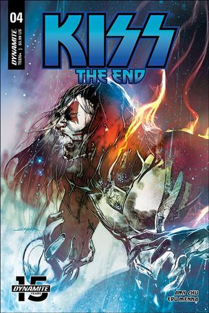 Kiss: The End issue 4 Stuart Sayger Cover