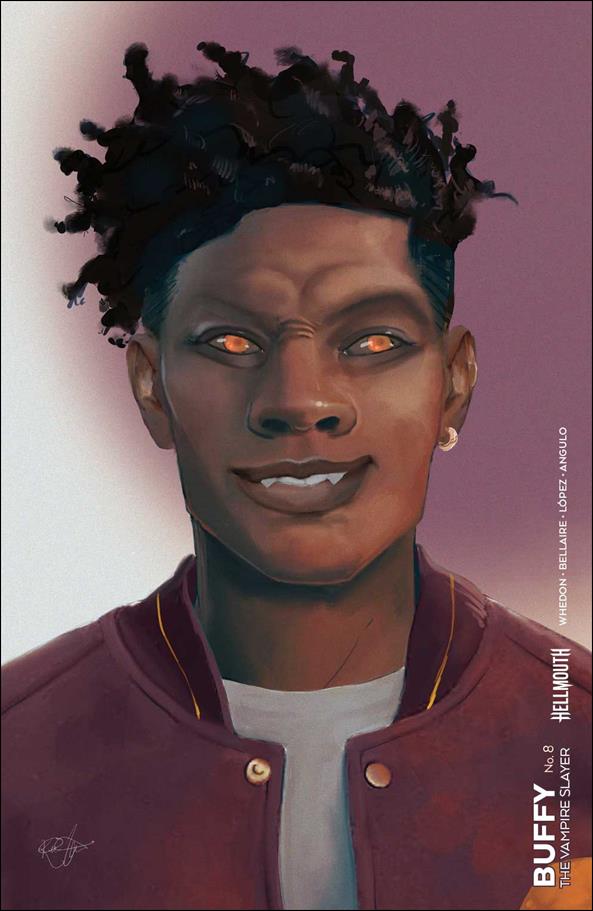 Buffy the Vampire Slayer (2019) issue 8-F Kaiti Infante "Vampire Robin Wood" Cover