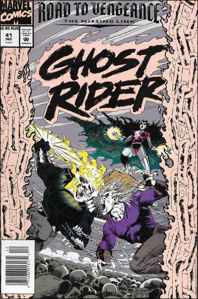 Ghost Rider (1990) issue 41-B Australian Price Cover