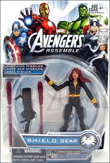 Avengers Assemble (S.H.I.E.L.D. Gear) figure 1 Black Widow (Inferno Cannon)