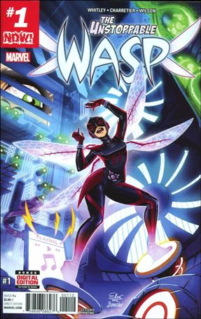 Unstoppable Wasp (2017) issue 1-H Elsa Charretier Cover (2nd Printing)