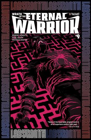 Wrath of the Eternal Warrior issue 9 Raul Allen Cover