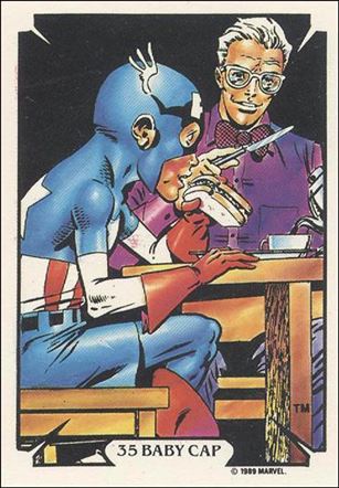 Mike Zeck (Base Set) card 35 Baby Cap