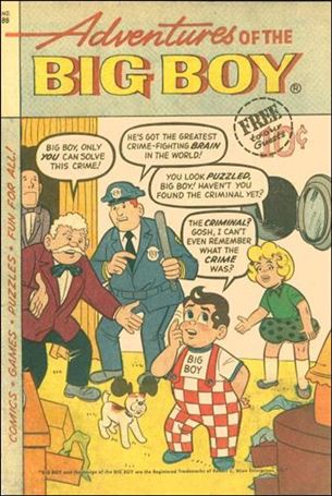 Adventures of the Big Boy issue 88-B West Coast Cover