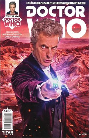 Doctor Who: The Twelfth Doctor Year Three issue 4-B Will Brooks Subscription Photo Cover