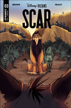 Disney Villains: Scar issue 3-F Trevor Fraley 1:10 Cover