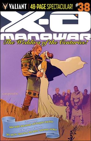 X-O Manowar (2012)  issue 38-B Cary Nord Cover
