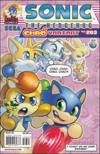 Sonic the Hedgehog (1993) issue 263-B Evan Stanley Cover