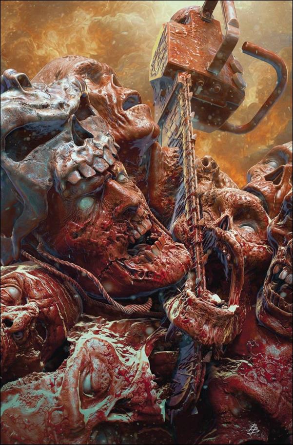 Army of Darkness Forever issue 13-G Björn Barends Virgin 1:20 Cardstock Cover