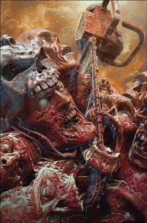 Army of Darkness Forever issue 13-G Björn Barends Virgin 1:20 Cardstock Cover
