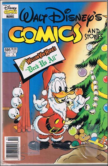 Walt Disney's Comics and Stories (1940) issue 595-B Marvel Cover