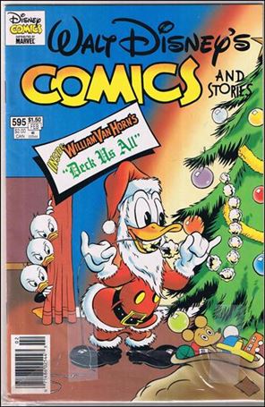 Walt Disney's Comics and Stories (1940) issue 595-B Marvel Cover