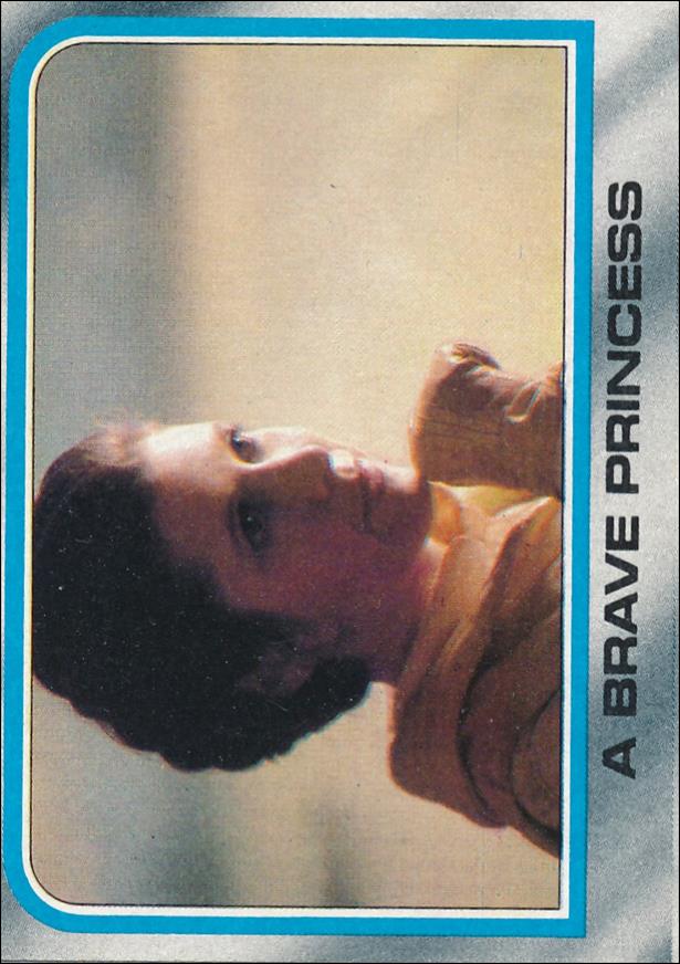 Star Wars: The Empire Strikes Back: Series 2 (Base Set) card 192 A Brave Princess