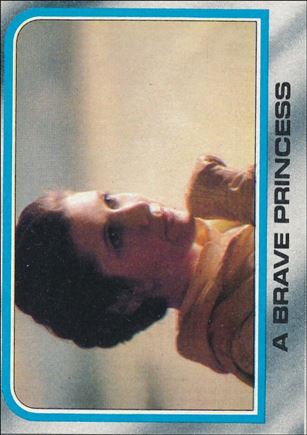 Star Wars: The Empire Strikes Back: Series 2 (Base Set) card 192 A Brave Princess