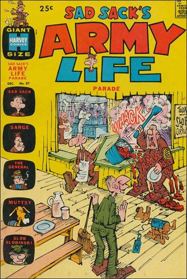 Sad Sack's Army Life Parade issue 37