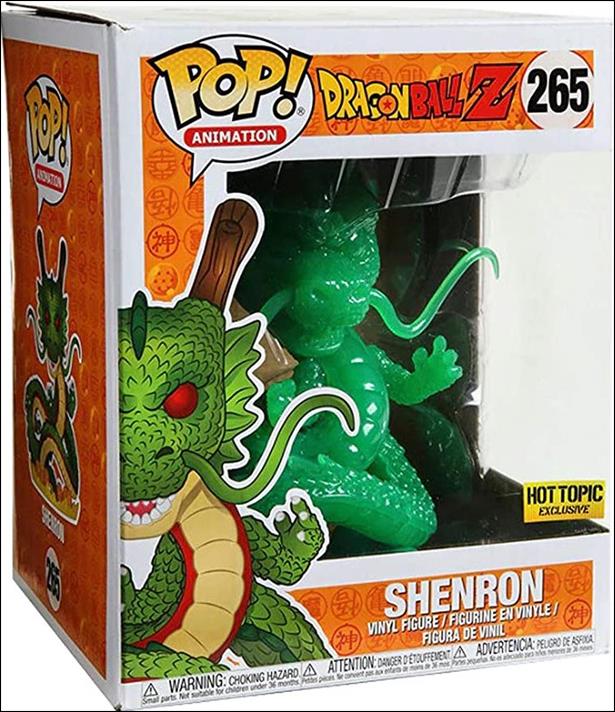 POP! Animation figure 265-C Shenron (Jade) (6 Inch) Hot Topic