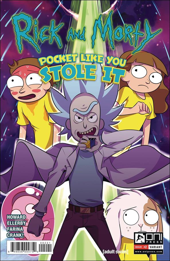 Rick and Morty: Pocket Like You Stole It issue 2-B D.J. Kirkland Cover