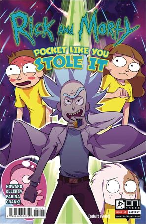 Rick and Morty: Pocket Like You Stole It issue 2-B D.J. Kirkland Cover