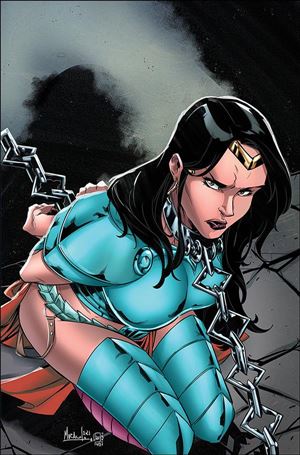 Dejah Thoris Versus John Carter issue 2-Q Alessandro Miracola Virgin Cover