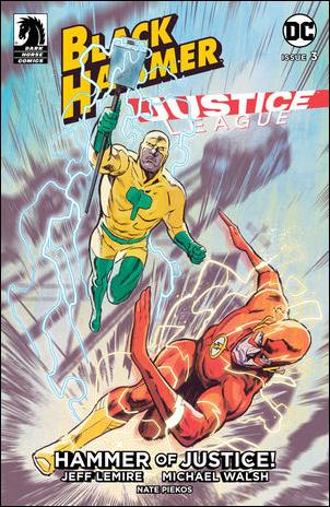 Black Hammer/Justice League: Hammer of Justice! issue 3 Michael Walsh Cover