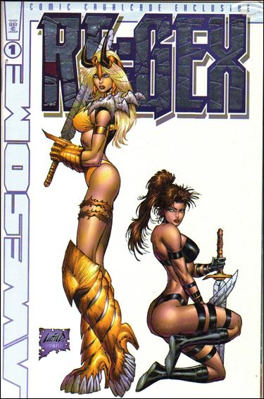 Regex issue 1-I Double Trouble Platinum Comic Cavalcade Cover