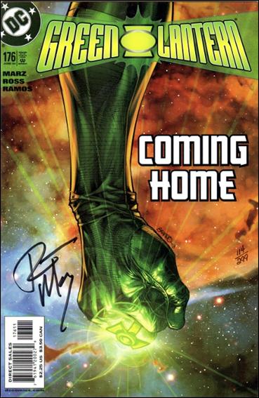 Green Lantern (1990) issue 176-B Dynamic Forces (signed by Ron Marz) 1/299