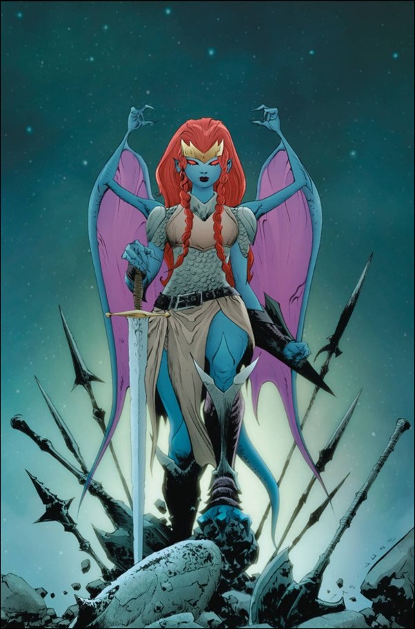 Gargoyles: Demona (2025) issue 1-N Jae Lee Foil Virgin 1:15 Cover