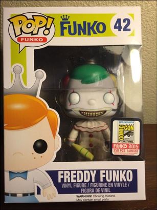 Pop! Funko - Freddy Funko figure 42 Freddy Funko (Twisty) SDCC 1/350