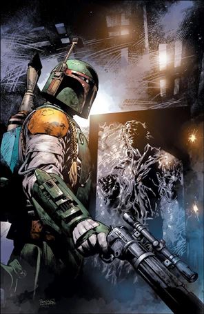 Star Wars: War of the Bounty Hunters Alpha issue Alpha-TB Carlos Pagulayan Devil Dog Virgin Cover 1/800