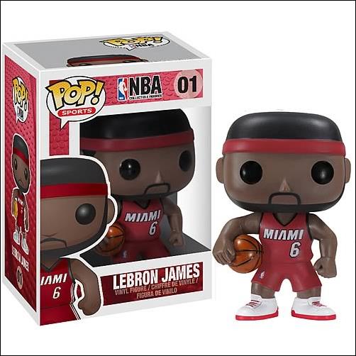 Pop! Basketball figure 1 LeBron James (Miami Heat)