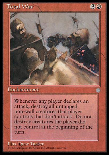 Magic the Gathering: Ice Age (Base Set) card 221 Total War