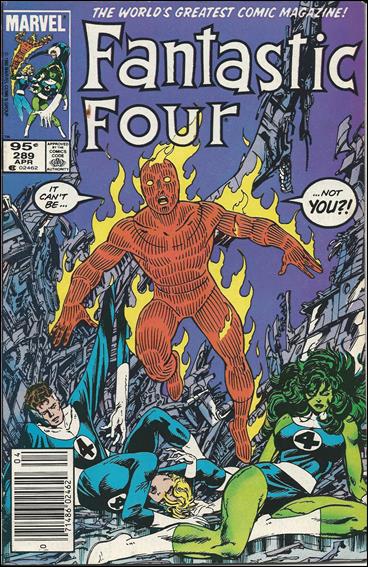 Fantastic Four (1961) issue 289-B Canadian Price Cover