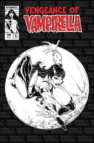 Vengeance of Vampirella (2019) issue 25-I Jamie Biggs 1:11 Black & White Cover