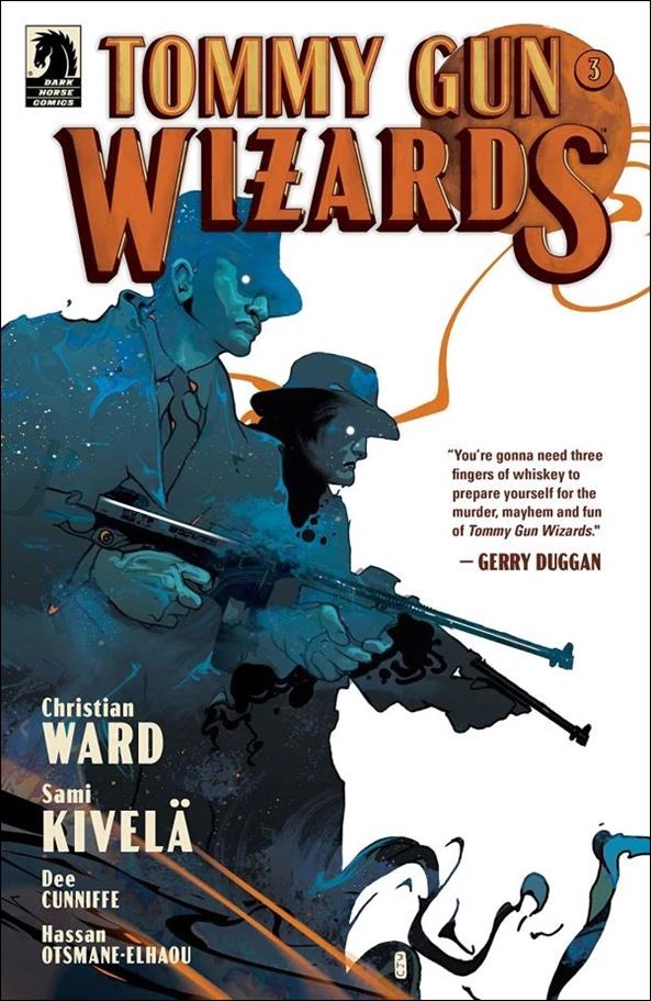 Tommy Gun Wizards issue 3-B Christian Ward Cover