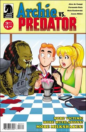 Archie vs Predator issue 3 Gisele Lagace Cover