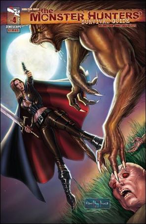 Monster Hunters' Survival Guide issue 4 Pasquale Qualano Cover