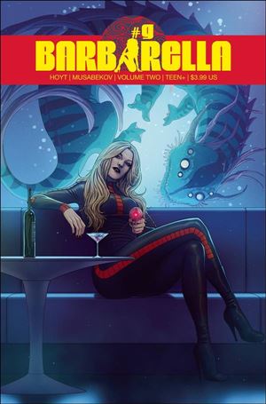 Barbarella (2021) issue 9-F Madibek Musabekov Cover
