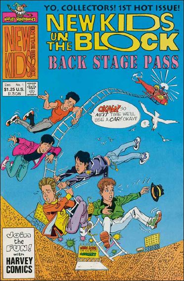 New Kids on the Block: Backstage Pass issue 1