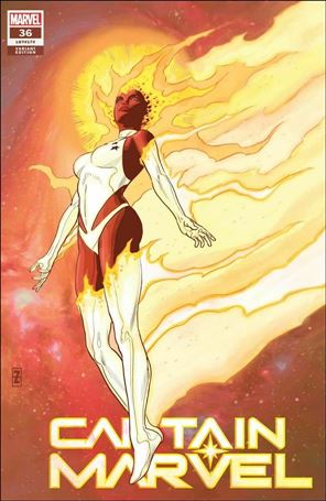Captain Marvel (2019) issue 36-B Patrick Zircher Cover