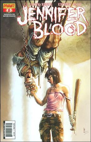 Jennifer Blood (2011) issue 6-B Jonathan Lau 1:10 Cover