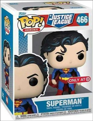 POP! Heroes figure 466 Superman Target Exclusive