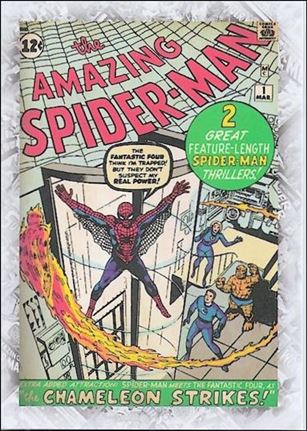 Marvel Beginnings: Series 3 (Breakthrough Issues Comic Cover Subset) card B-98 The Amazing Spider-Man #1