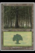 Magic the Gathering: 6th Edition (Base Set) card 349 Forest