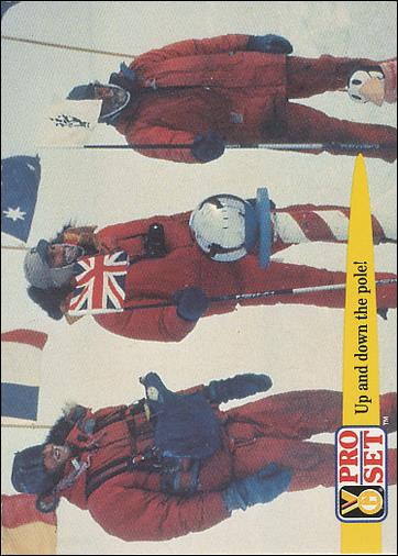 Guinness World Records (Base Set) card 41 Up and down the pole!