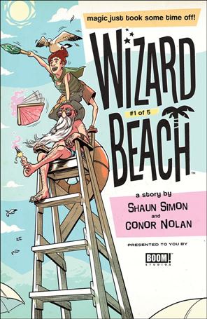 Wizard Beach issue 1-B George Schall Cover
