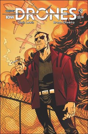 Drones issue 2 Claudio Munoz Cover