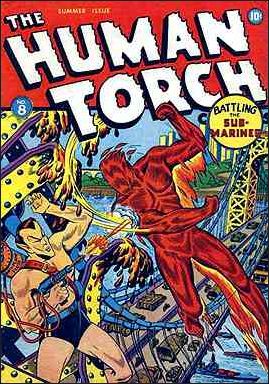 Human Torch (1940) issue 8