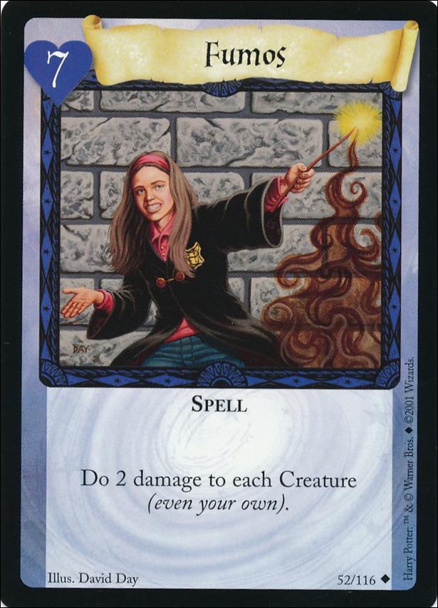 Harry Potter (Base Set) card 52 Fumos