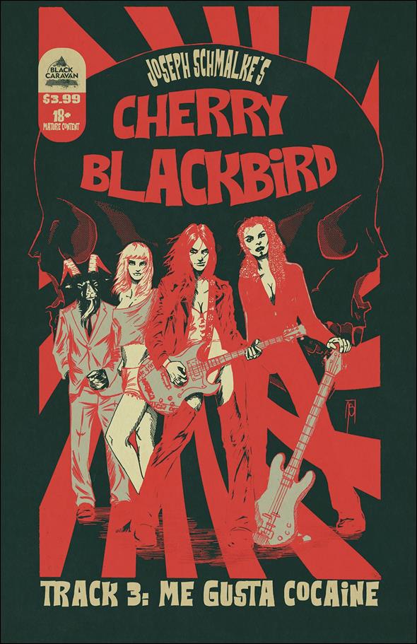 Cherry Blackbird issue 3-B Unbagged Cover